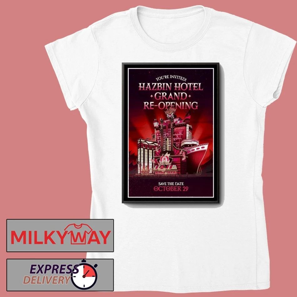 Hazbin Hotel Hellaverse On Prime 2025 Poster shirt