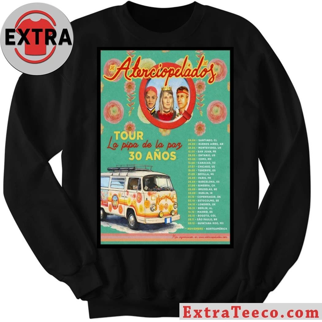 Aterciopelados La Pipa De La Paz 2026 Shows Poster T-Shirt