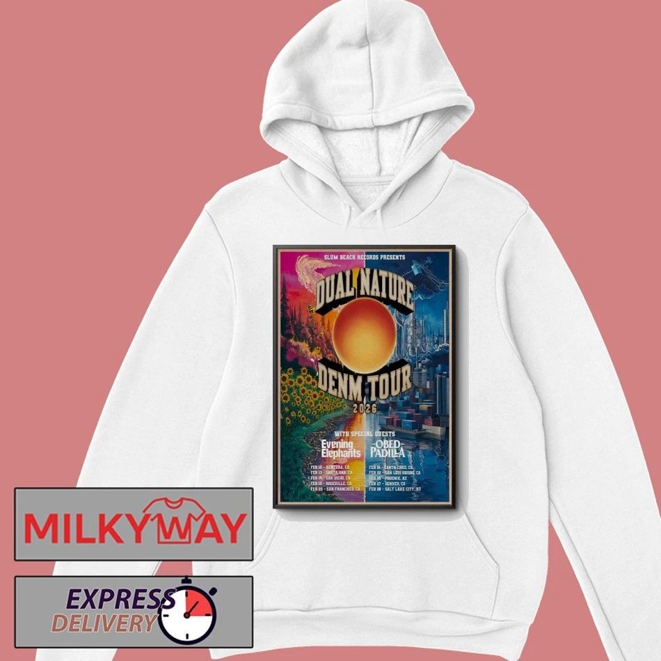 Dual Nature And DENM 2026 Shows Poster shirt