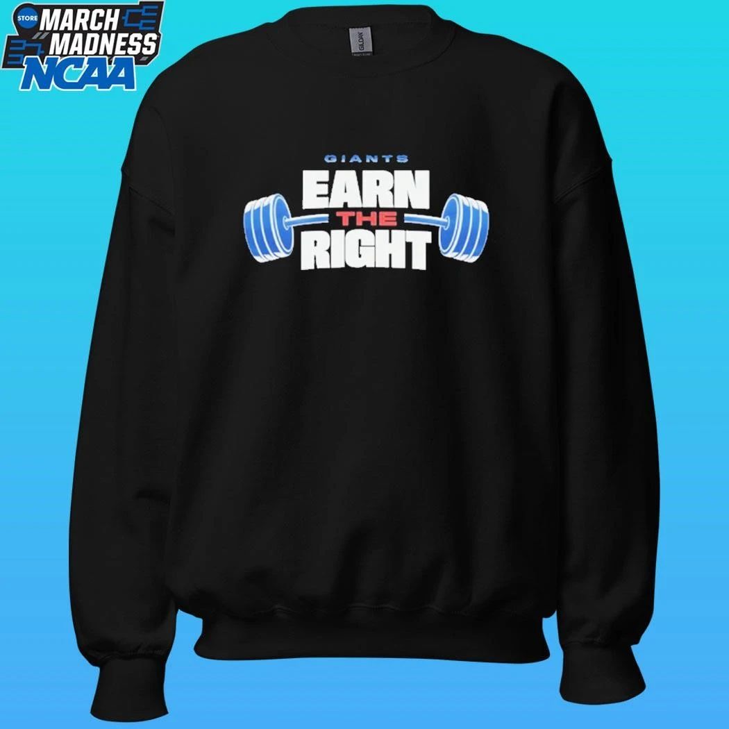 Giants Earn The Right Shirt