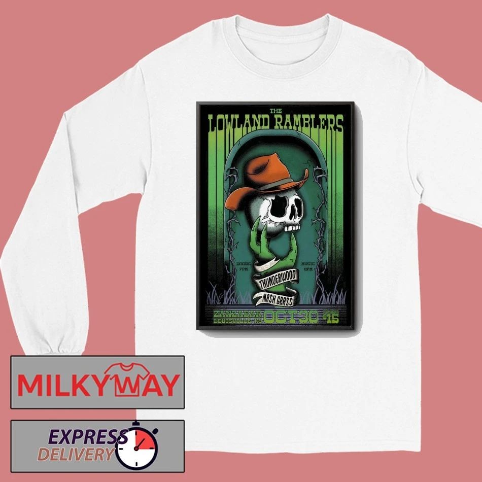 The Lowland Ramblers Oct 30 2025 Louisville KY Poster shirt