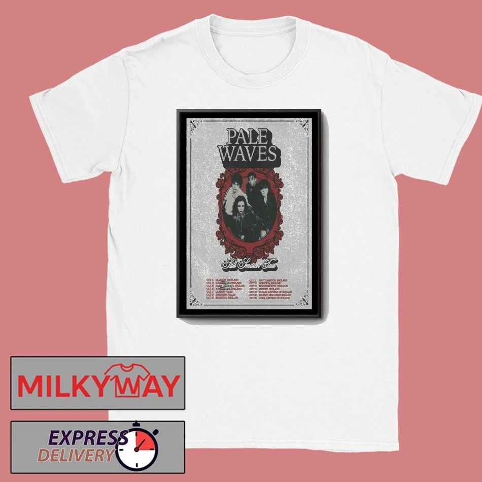 Pale Waves UK & Ireland 2025 Tour Poster shirt
