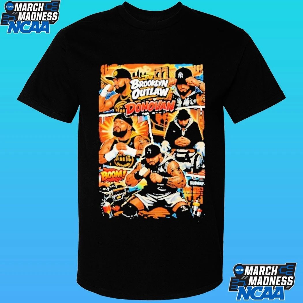 The Brooklyn Outlaw Donovan Bk Outlaw Comic Strip Shirt