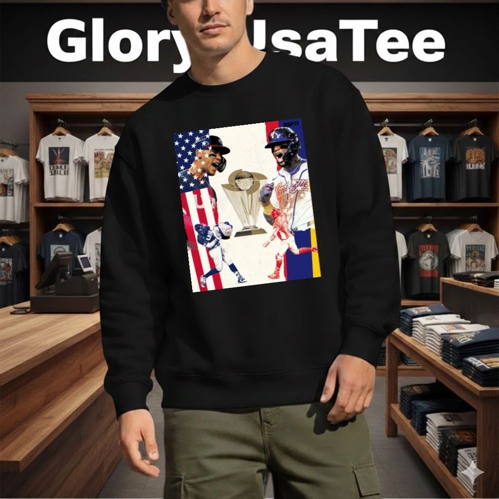 USA vs Venezuela World Baseball Final Championship 2026 Poster Shirt
