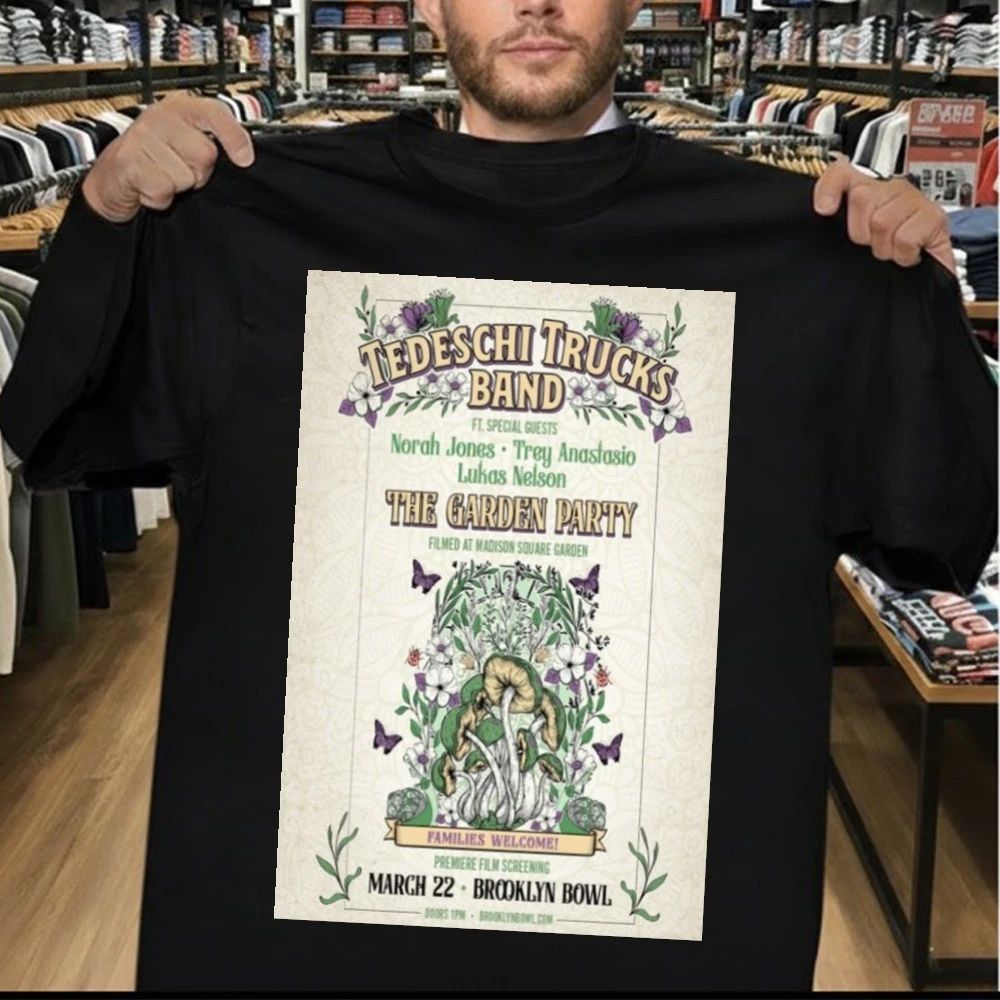 Tedeschi Trucks Band March 22 2026 Brooklyn Bowl Poster Shirt