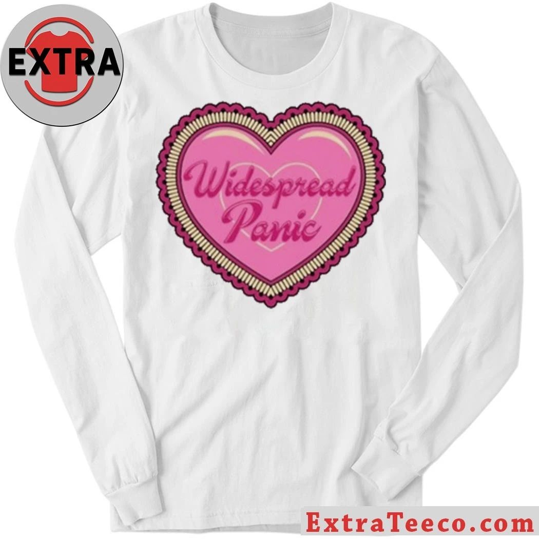 I Love Widespread Panic Valentine Shirt