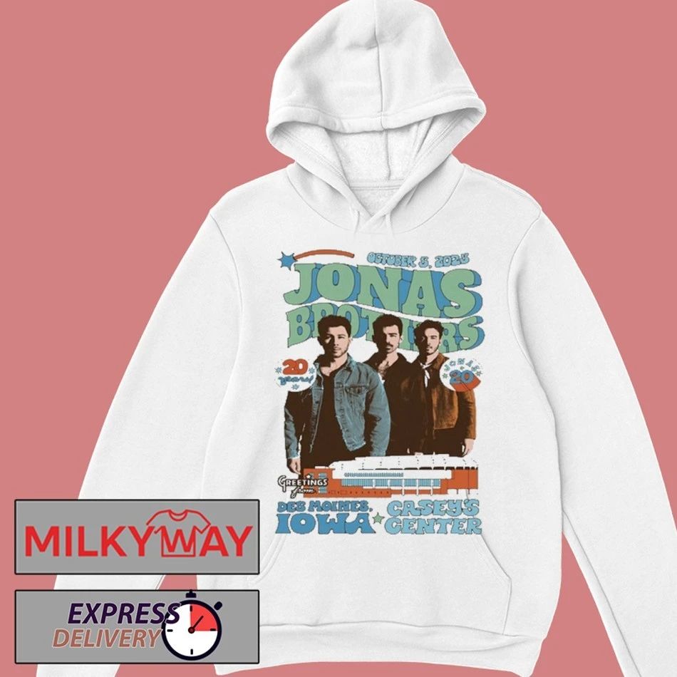 Jonas Brothers Des Moines, IA Oct 05 2025 Shirt