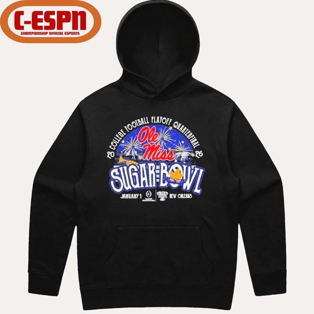 Ole Miss Sugar Bowl Powder Fireworks Shirt