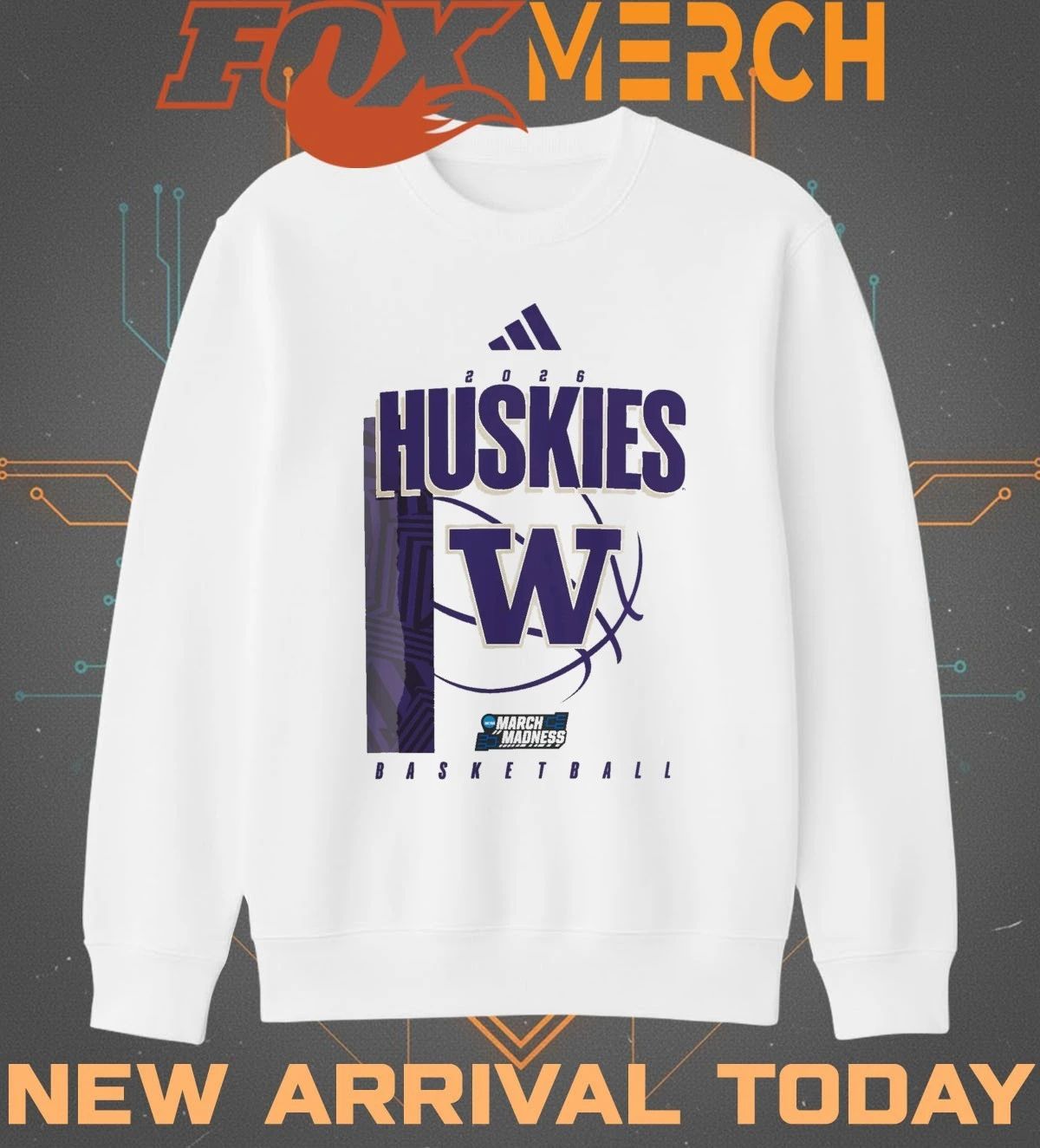 Washington Huskies Basketball March Madness 2026 t-shirt