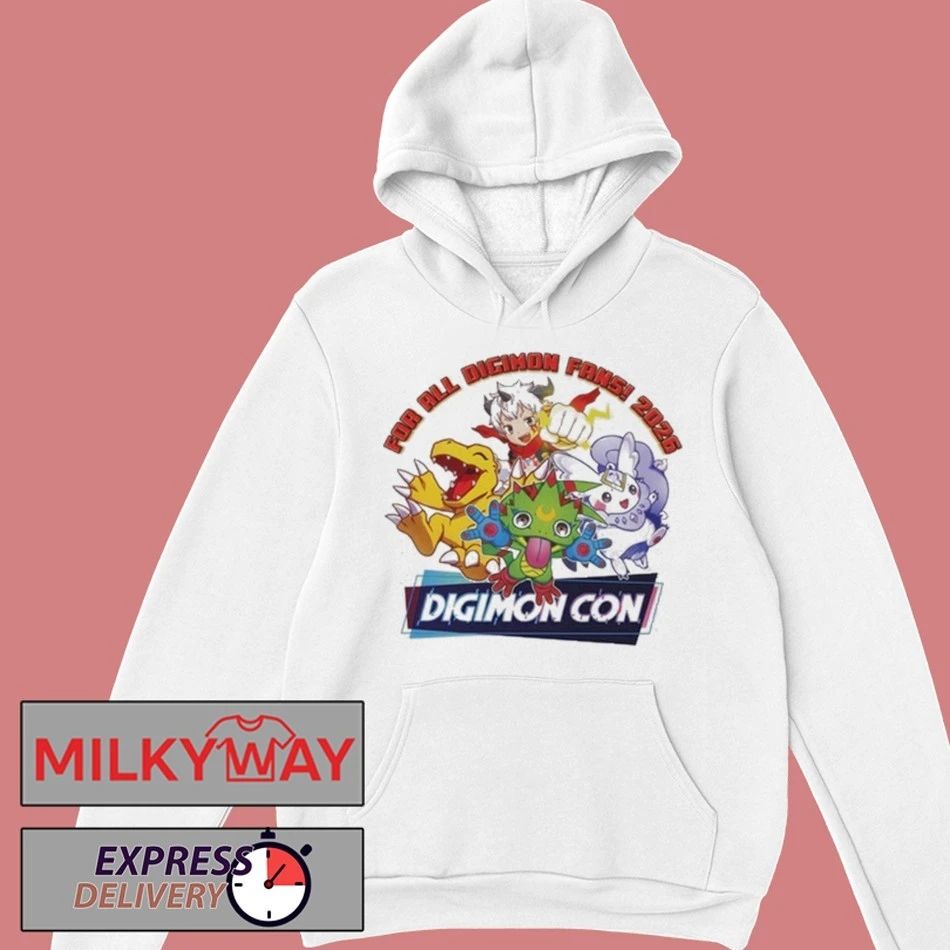 For All Digimon Fans 2026 Digimon Con shirt
