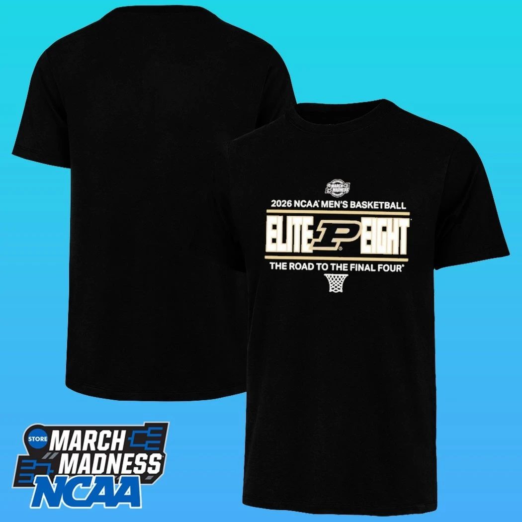 Purdue Boilermakers 2026 Men’s Basketball Elite 8 Bound Shirt