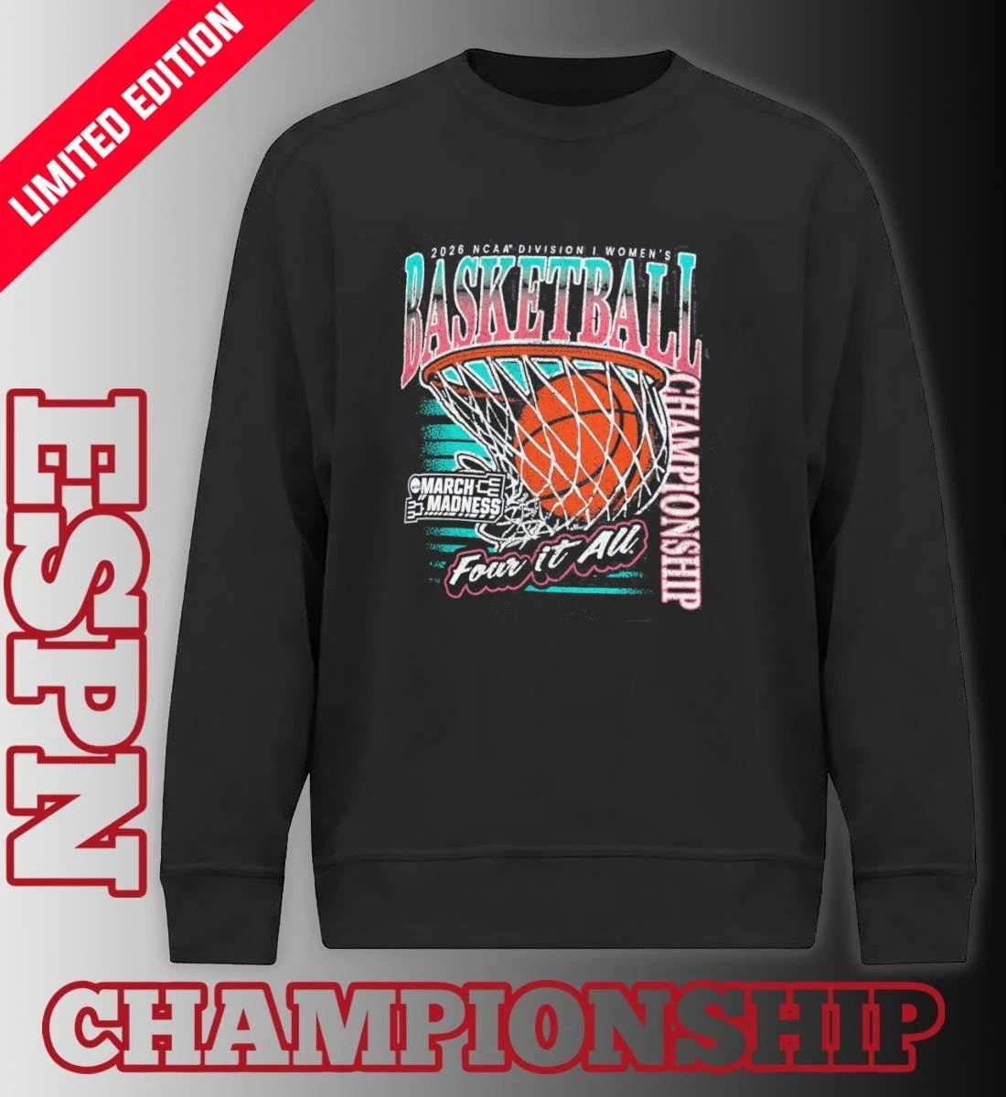 2026 NCAA DI Women’s Basketball March Madness – First Four Shirt