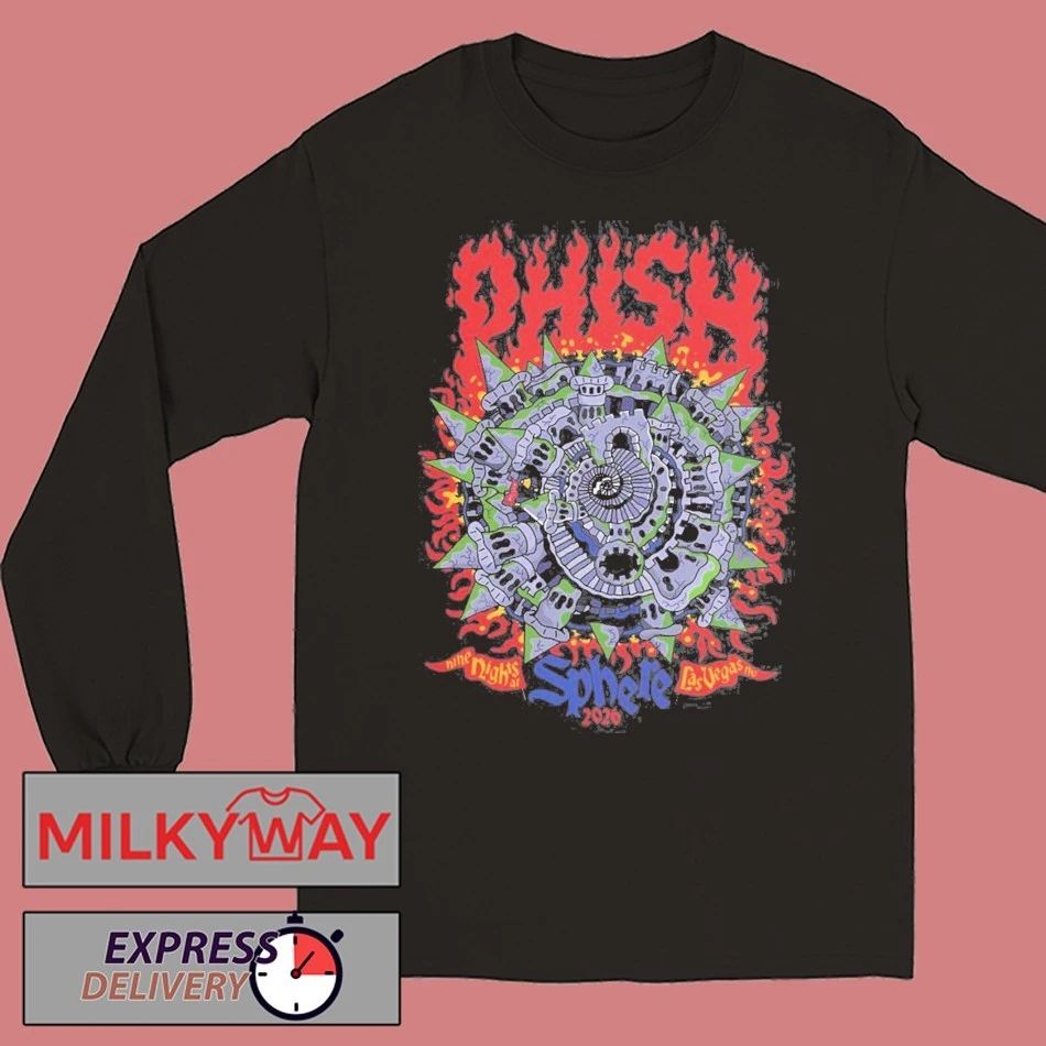 Phish Live At Sphere Las Vegas 2026 Event Merch Gamehendge Mace Sphere 26 T-Shirt