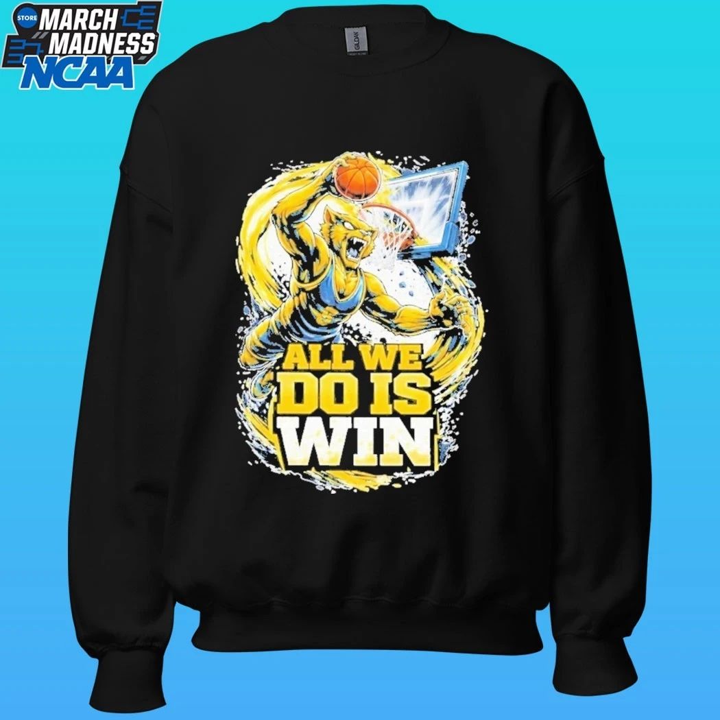 Michigan Wolverines Basketball All We Do Is Win Mascot Michigan Shirt