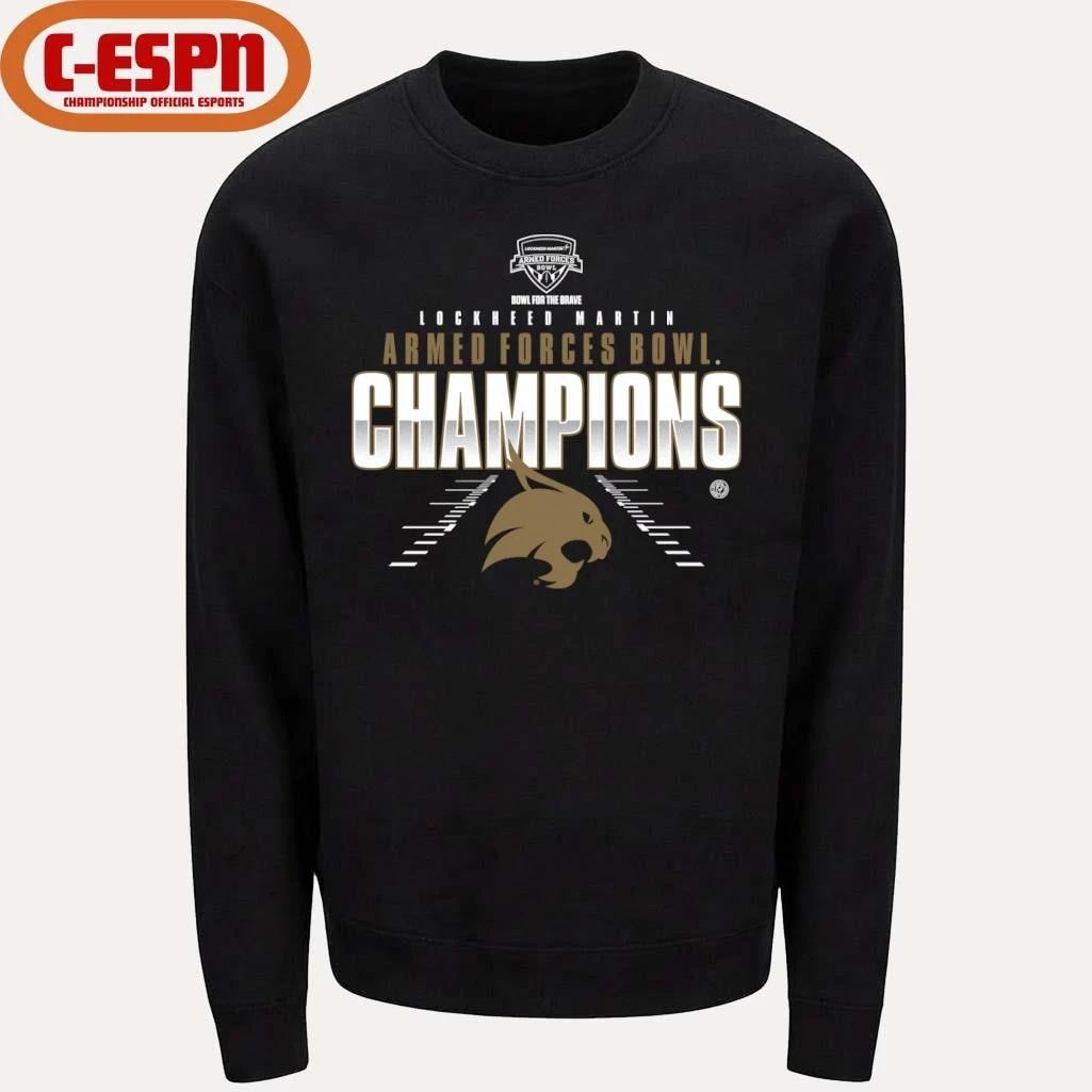 Texas State Football Armed Forces bowl Champions Shirt