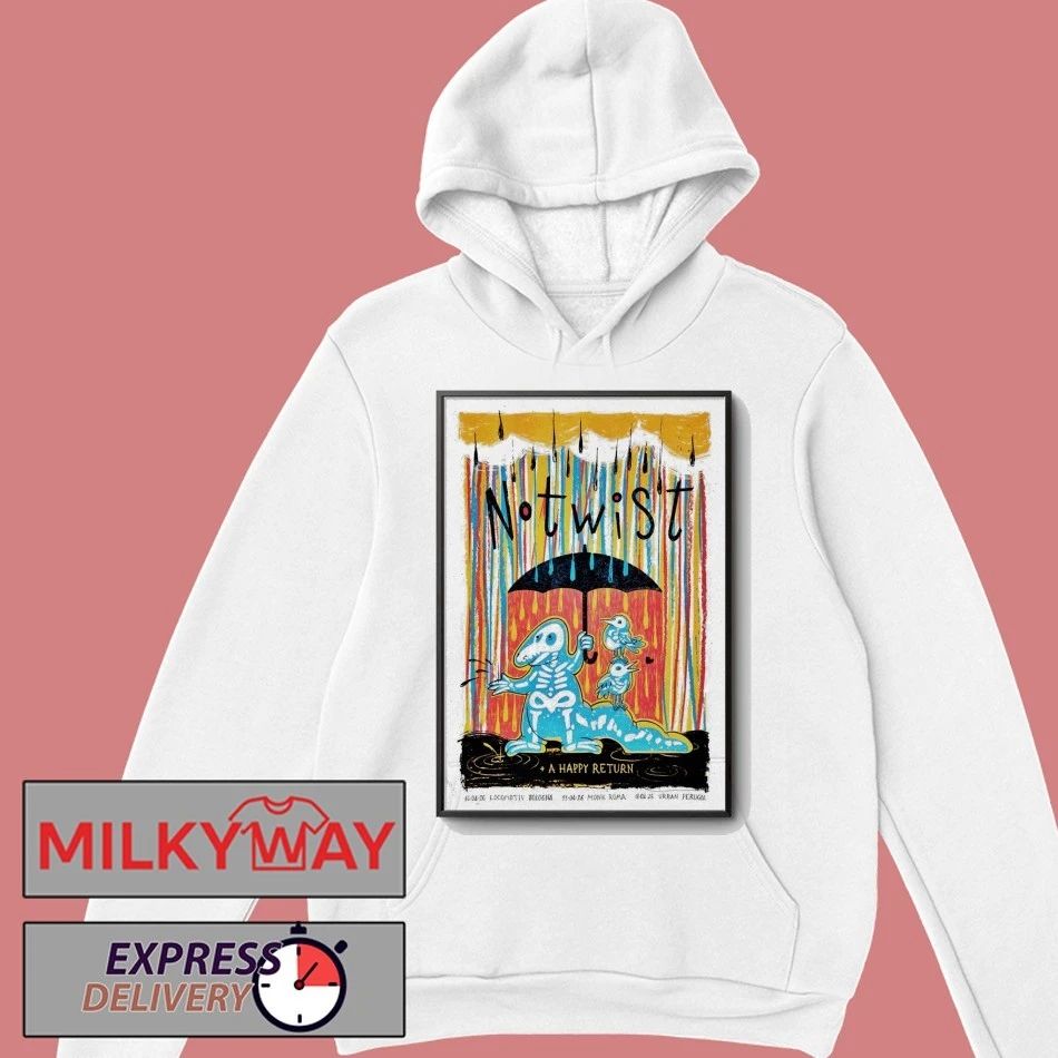 Notwist Roma Italy, April 17 2026 Poster shirt