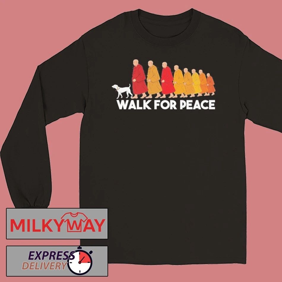 Walk For Peace Monk Shirt