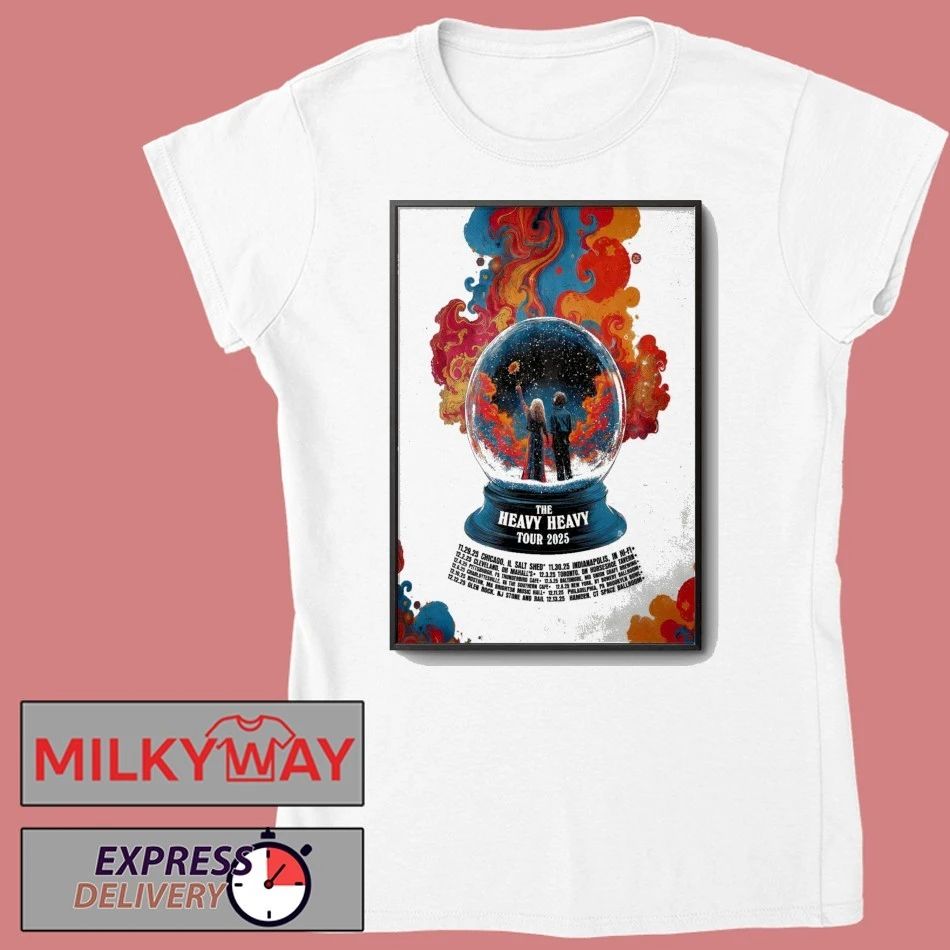 The Heavy Heavy Winter 2025 Shows Poster shirt