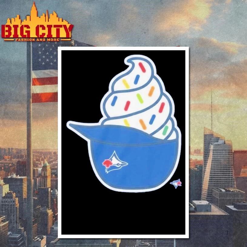 Blue Jays Ice Cream And Sprinkles Hat Shirt