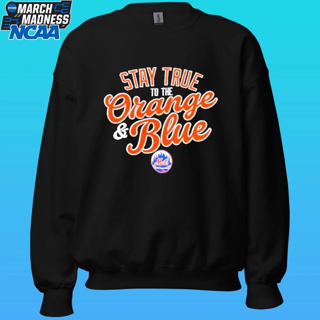 New York Mets Stay True To The Orange And Blue Shirt