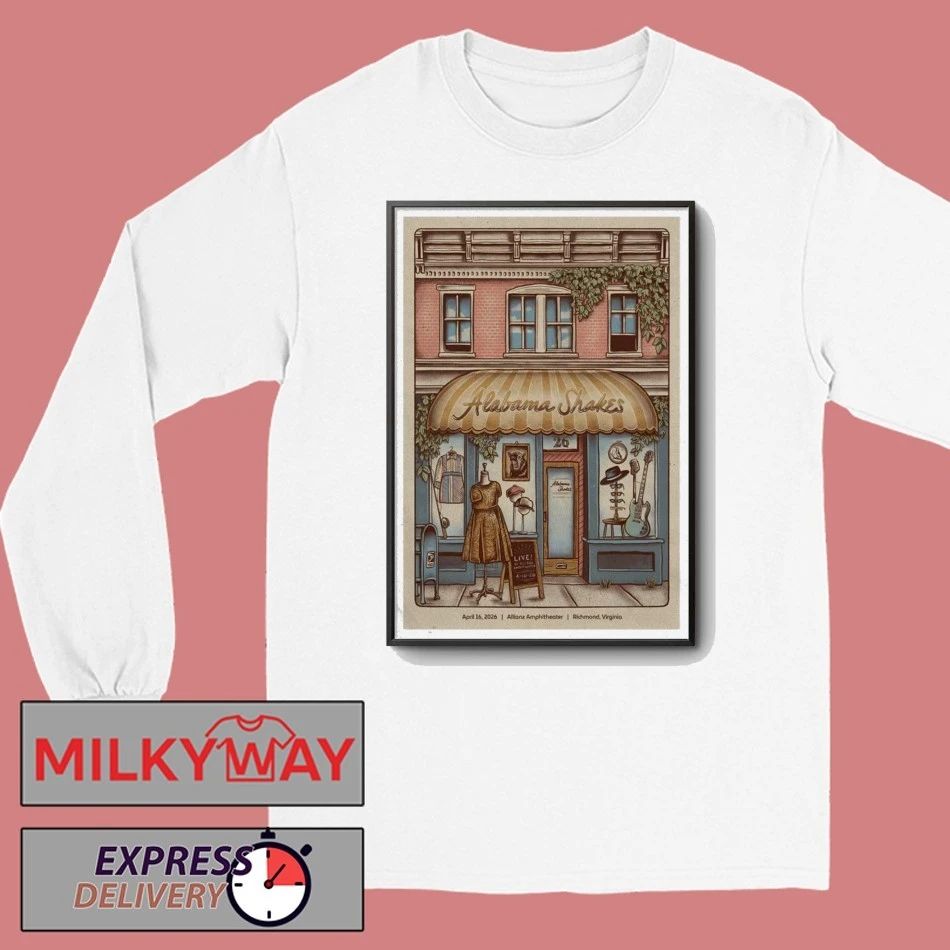 Apr 16 2026 Poster Alabama Shakes Richmond shirt