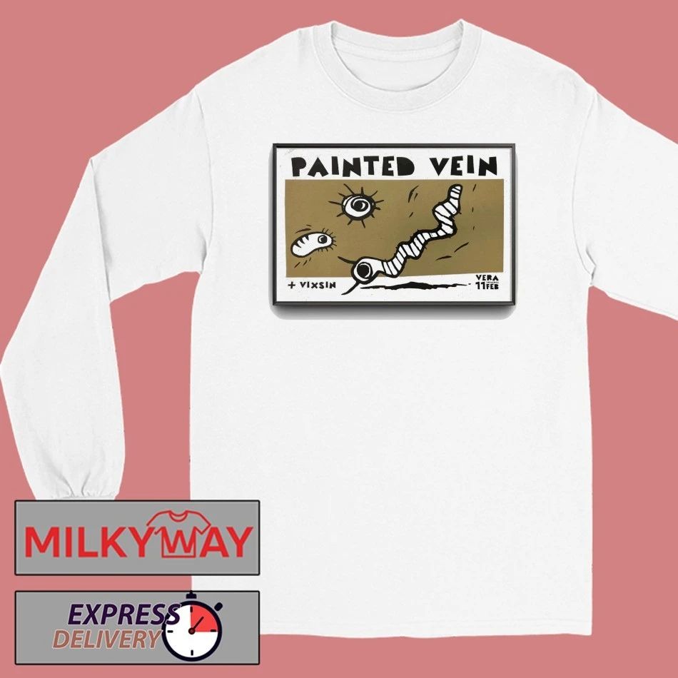 Painted Vein Feb 11 2026 Vera In Groningen NL Poster shirt