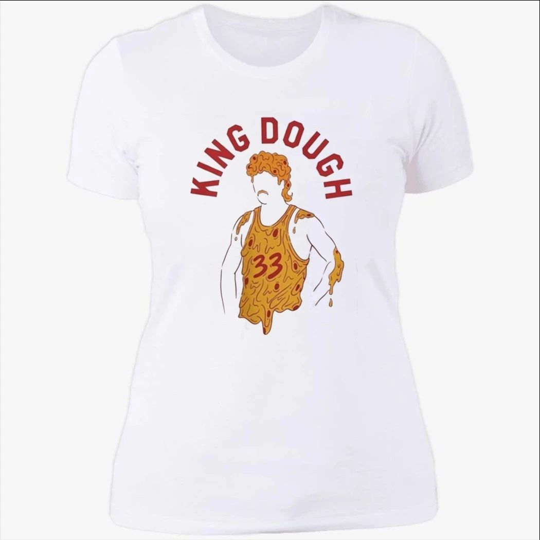 King Dough Larry Bird Pizza 33 Basketball Shirt
