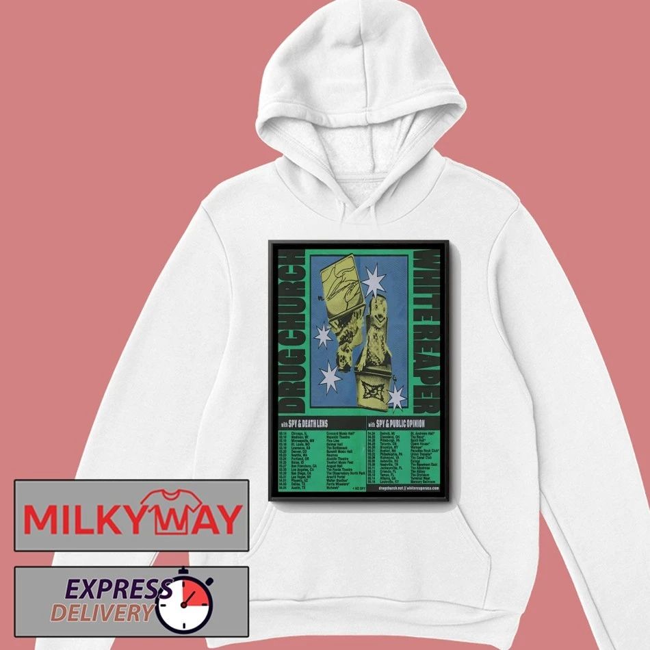 Drug Church Poster Spring 26 Tour shirt