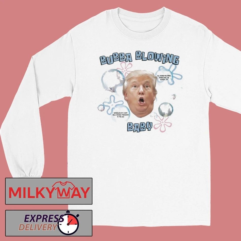 Trump Defends Jeffrey Epstein Blowing Bubba Email Shirt