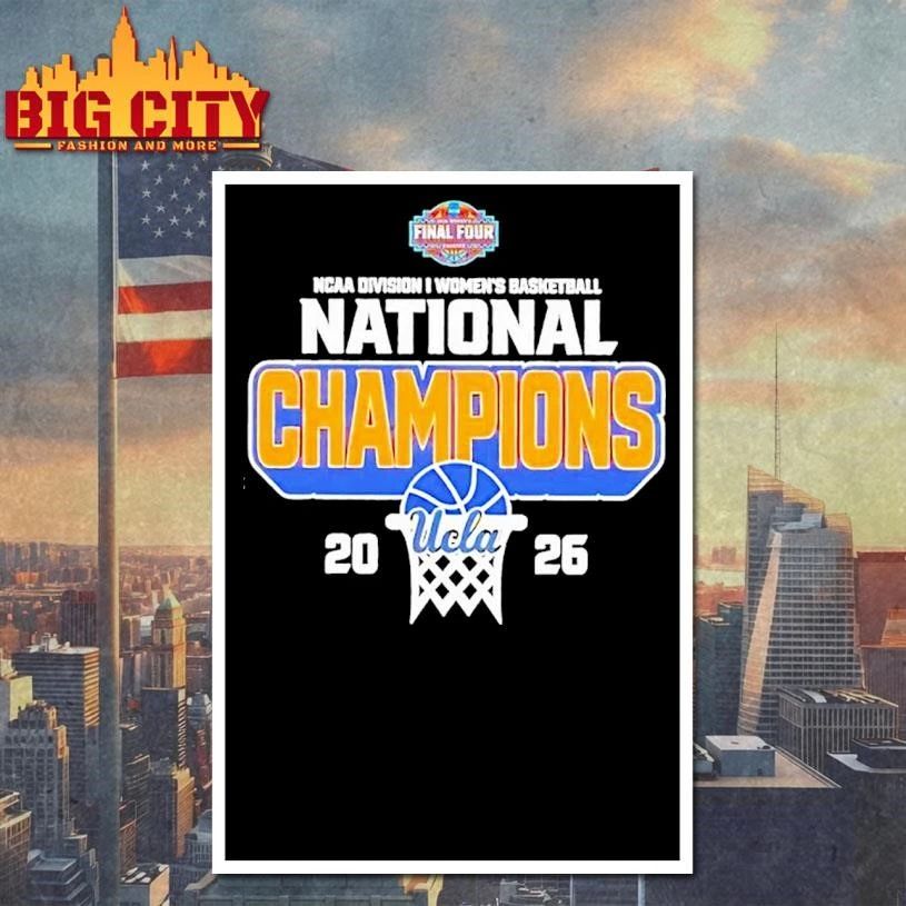 Ucla Bruins 2026 Womens Basketball National Championship Shirt