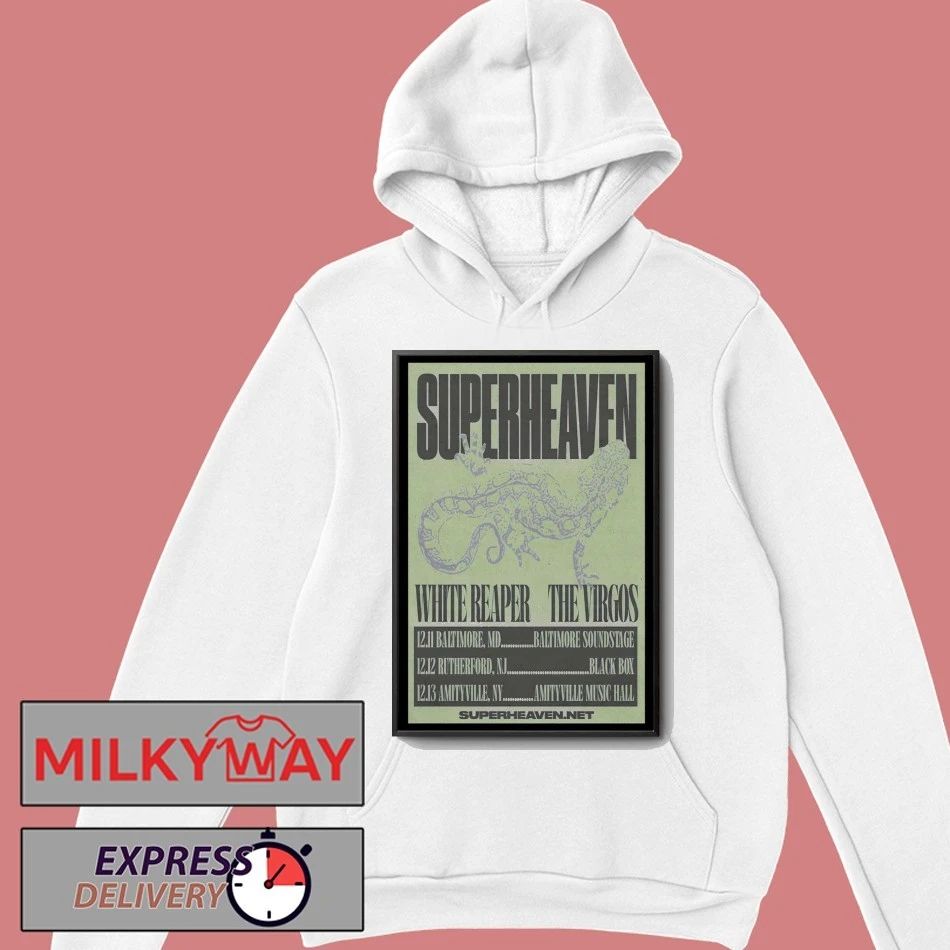 Superheaven Tour 2025 Poster shirt