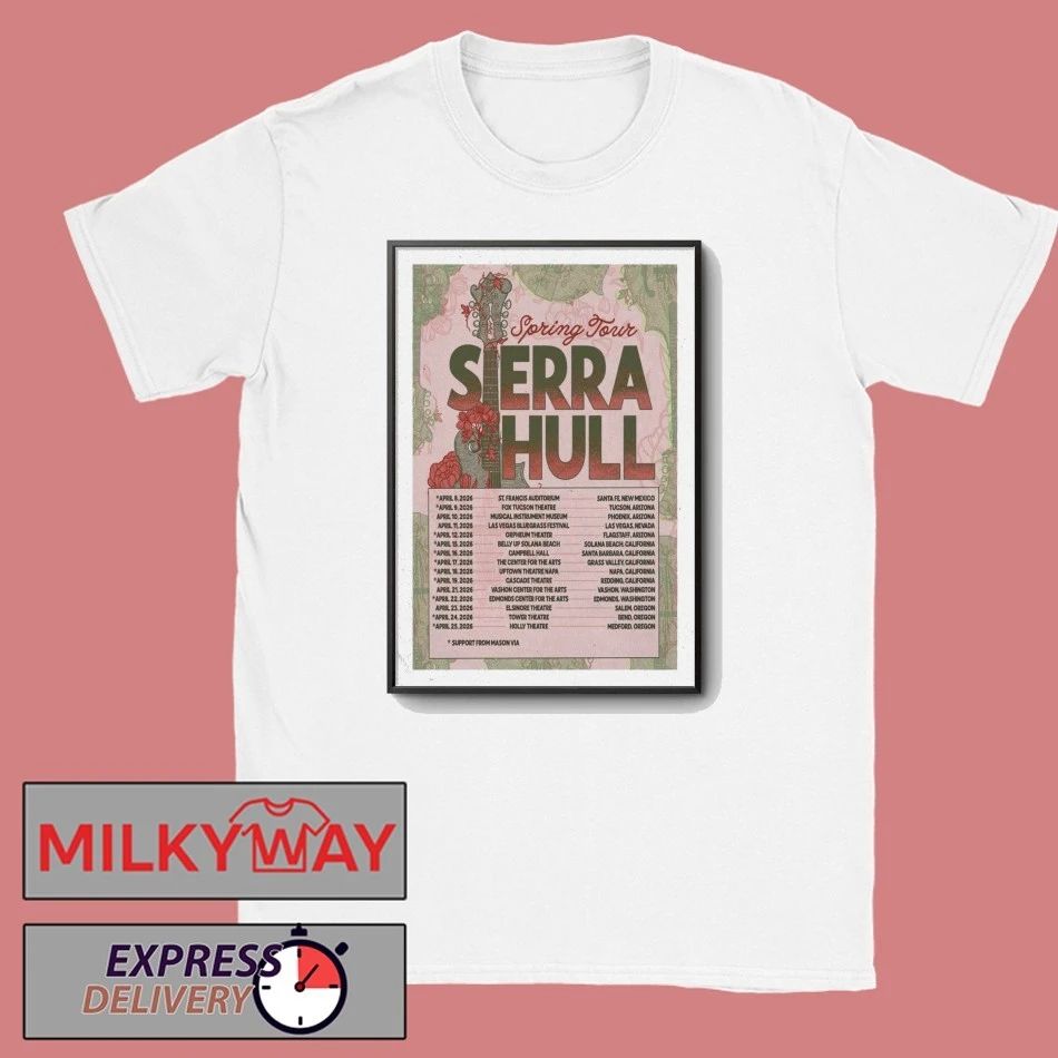 Sierra Hull Spring Tour 2026 Poster shirt