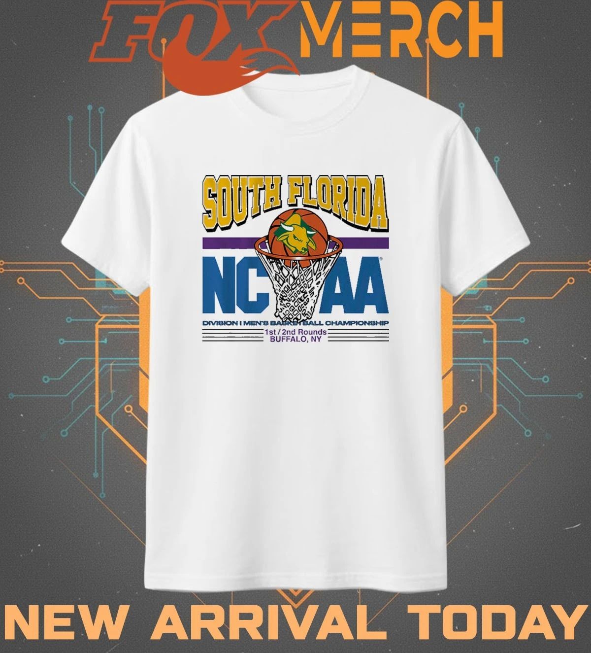 USF Bulls MBB 2026 NCAA Tournament Retro Vibes t-shirt