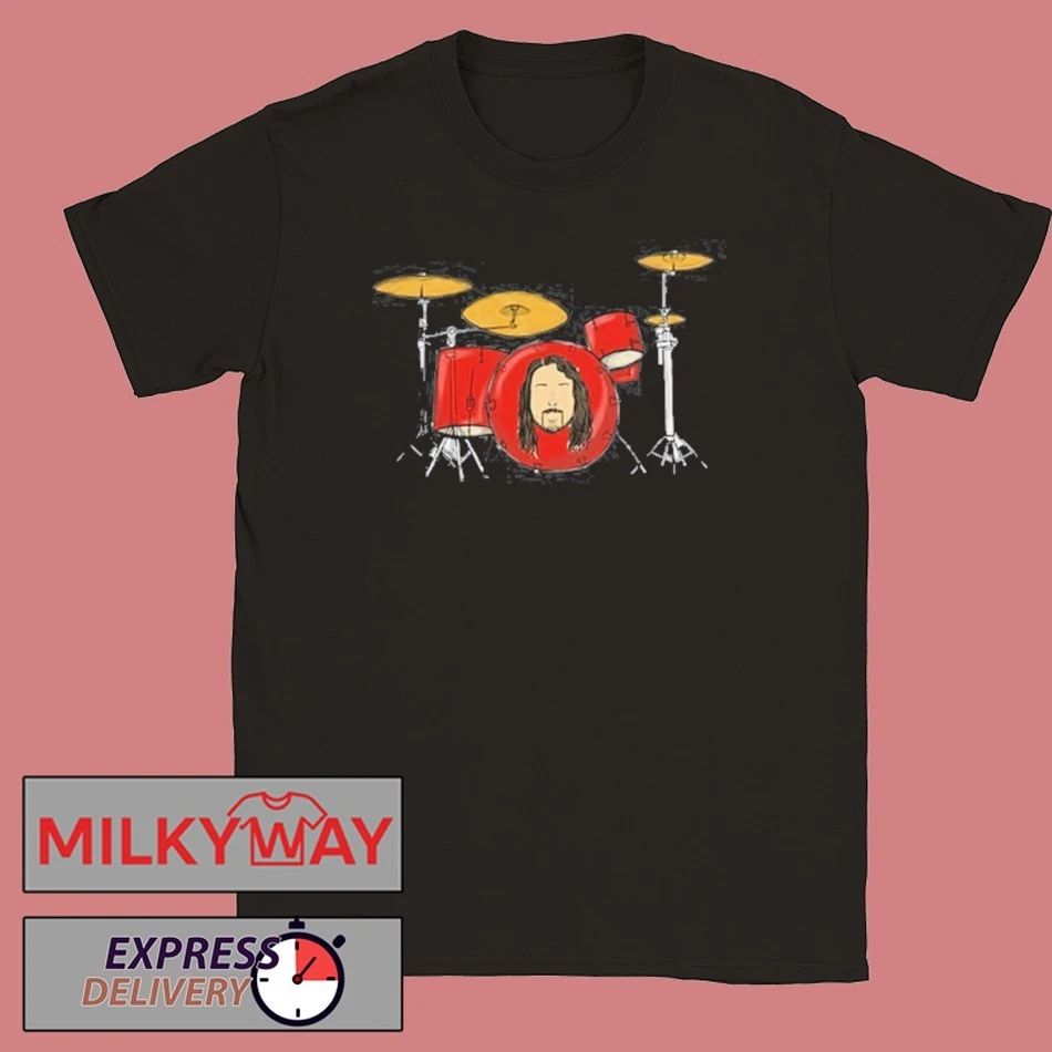 Musical Geniuses Dave Grohl Drummer Boy Shirt
