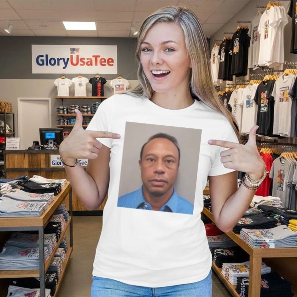 Tiger Woods Mugshot 2026 Shirt