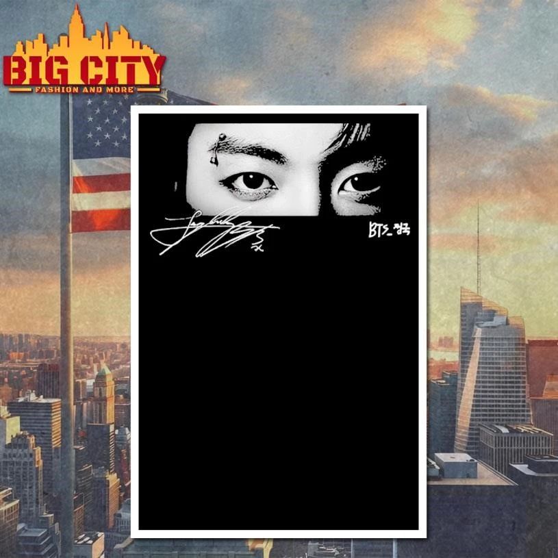 Retro 90S Jungkook Eyes Vintage Shirt