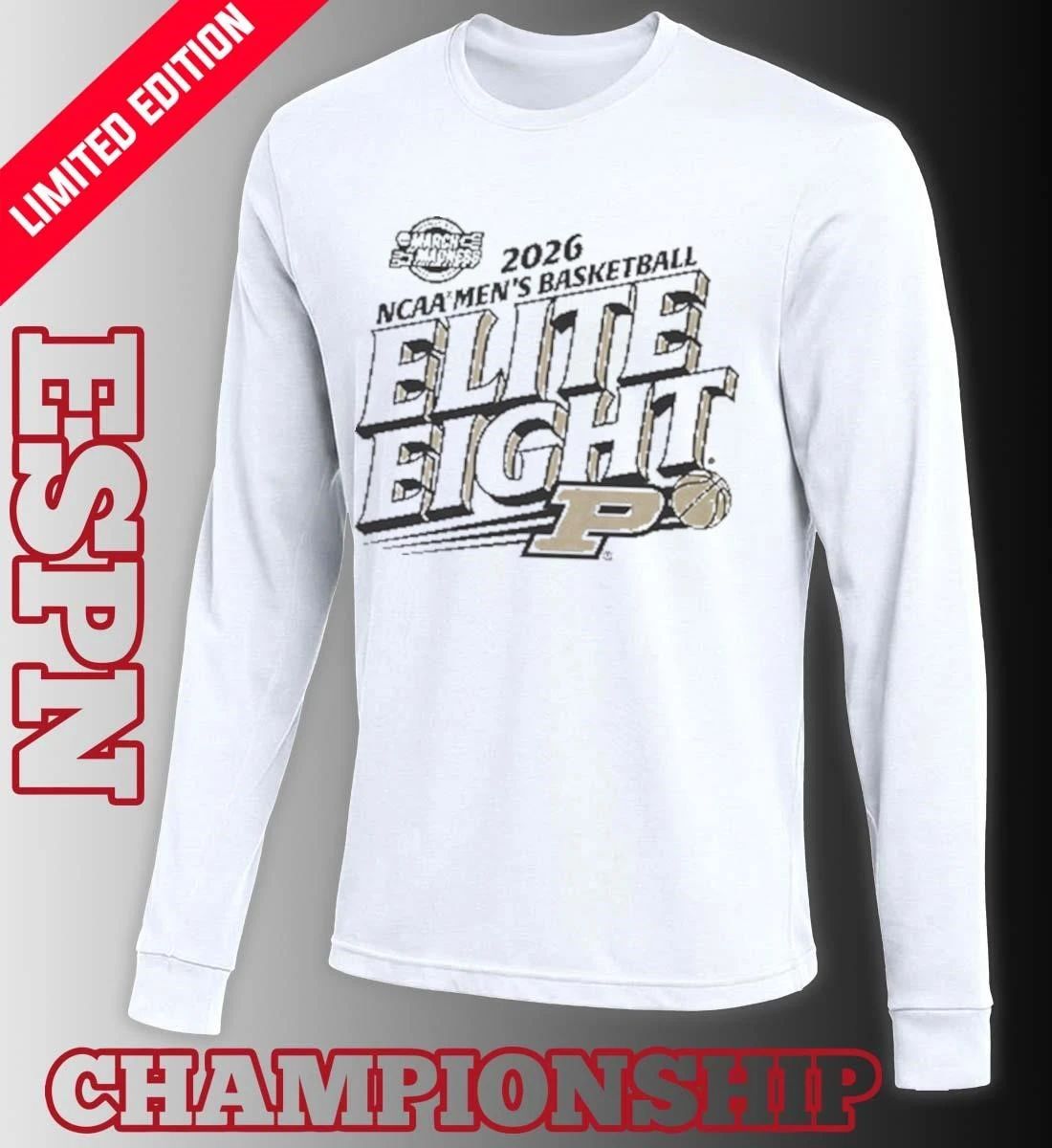 Elite Eight 2026 Purdue Men’s Basketball T-Shirt