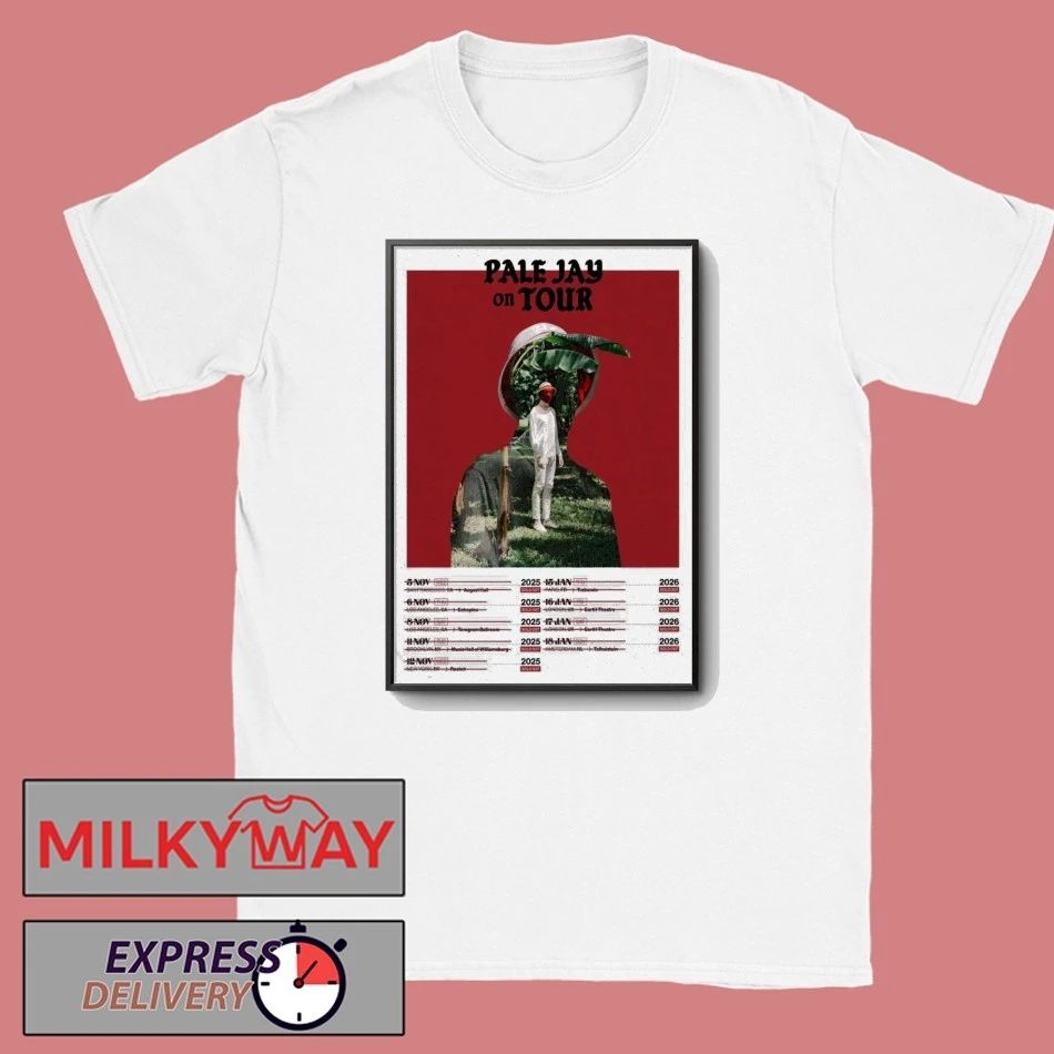 Pale Jay On Tour 2026 Poster Signed shirt