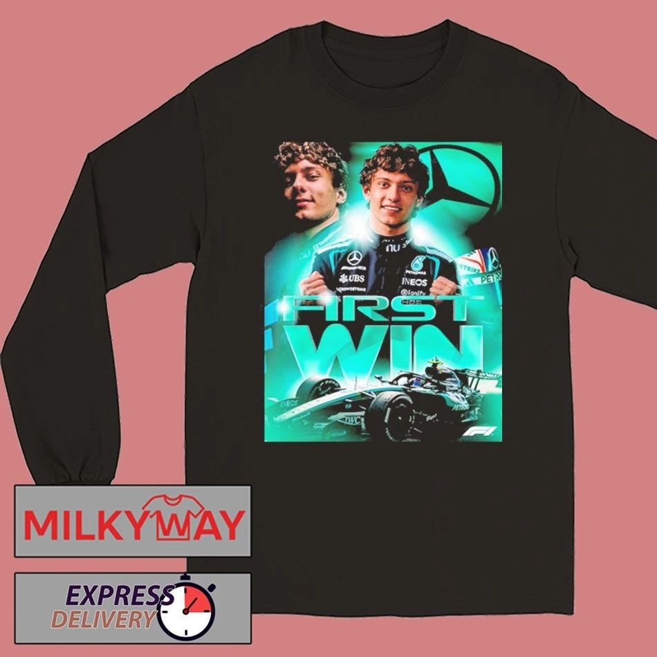 Kimi Antonelli F1 First Italian Winning Chinese Grand Prix 2026 shirt