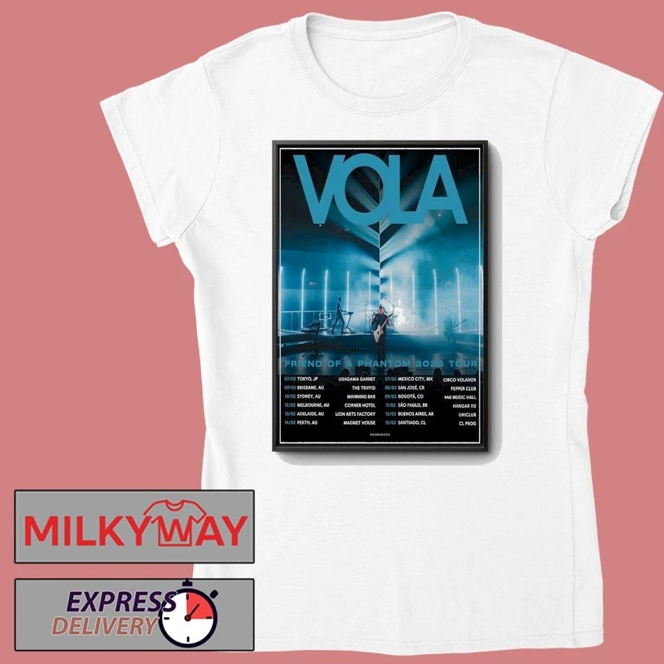 Vola Friend Of A Phantom 2026 Shows Poster shirt