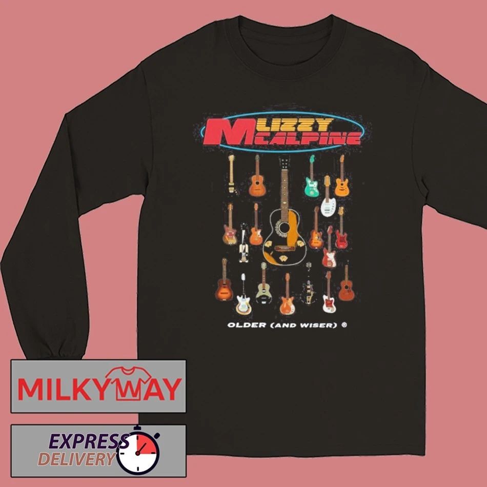 Lizzy McAlpine Older and Wiser Guitar shirt