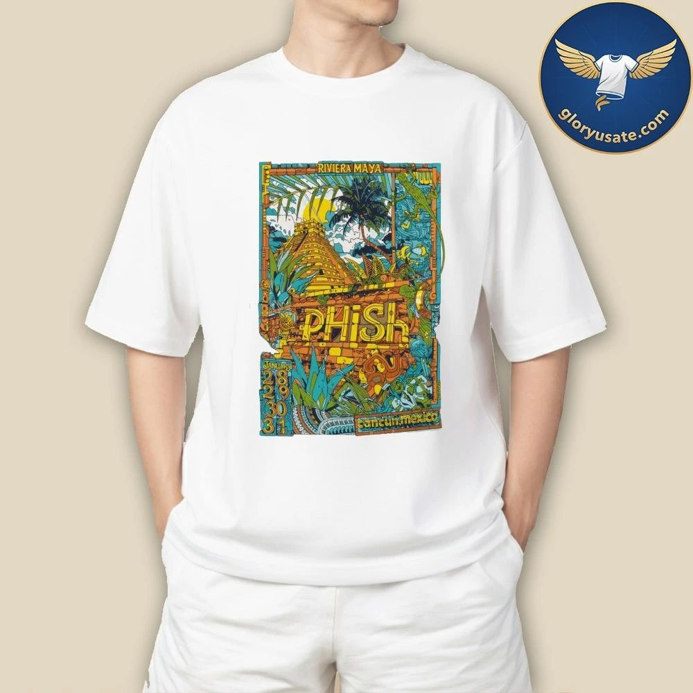 Phish Riviera Maya Mexico 1-28-1 31-2026 Poster Shirt