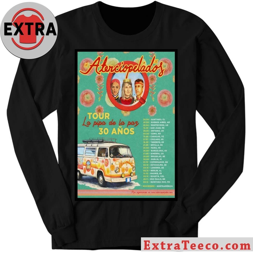 Aterciopelados La Pipa De La Paz 2026 Shows Poster T-Shirt