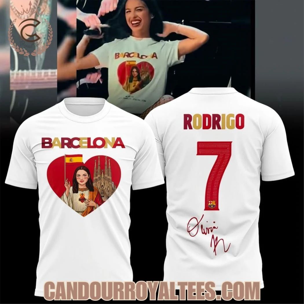 FC Barcelona x Olivia Rodrigo Shirt