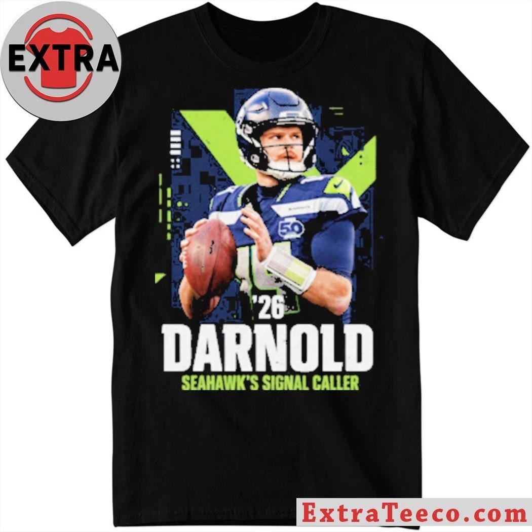 26 Darnold Seahawks Signal Caller T-Shirt
