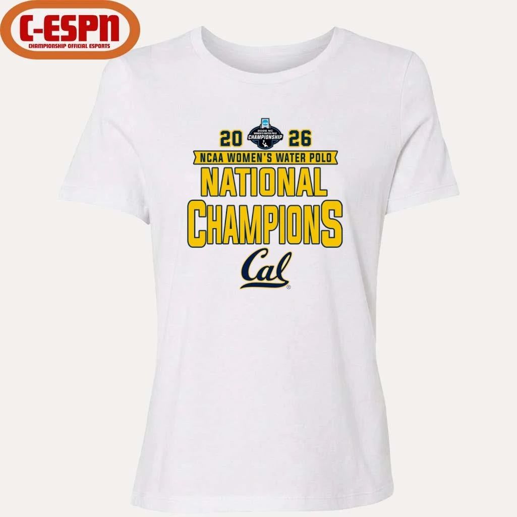 California Golden Bears Women’s Water Polo 2026 NCAA National Champions Shirt
