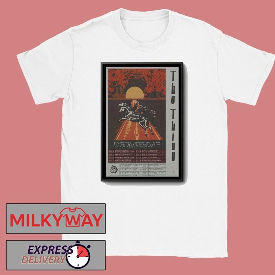 The Thing North America Tour 2025 Poster shirt