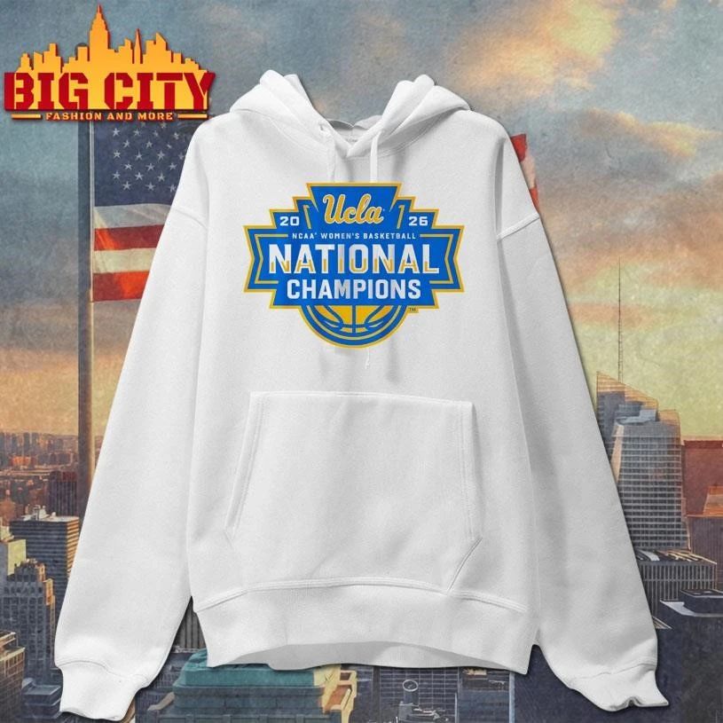 UCLA Bruins National Champions WBB 2026 Logo Shirt