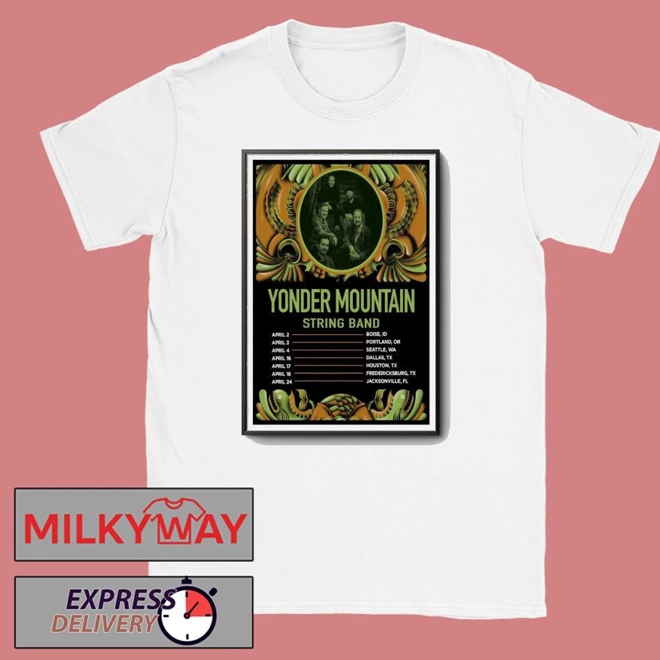 Yonder Mountain String Band Fall Tour 2026 Poster shirt