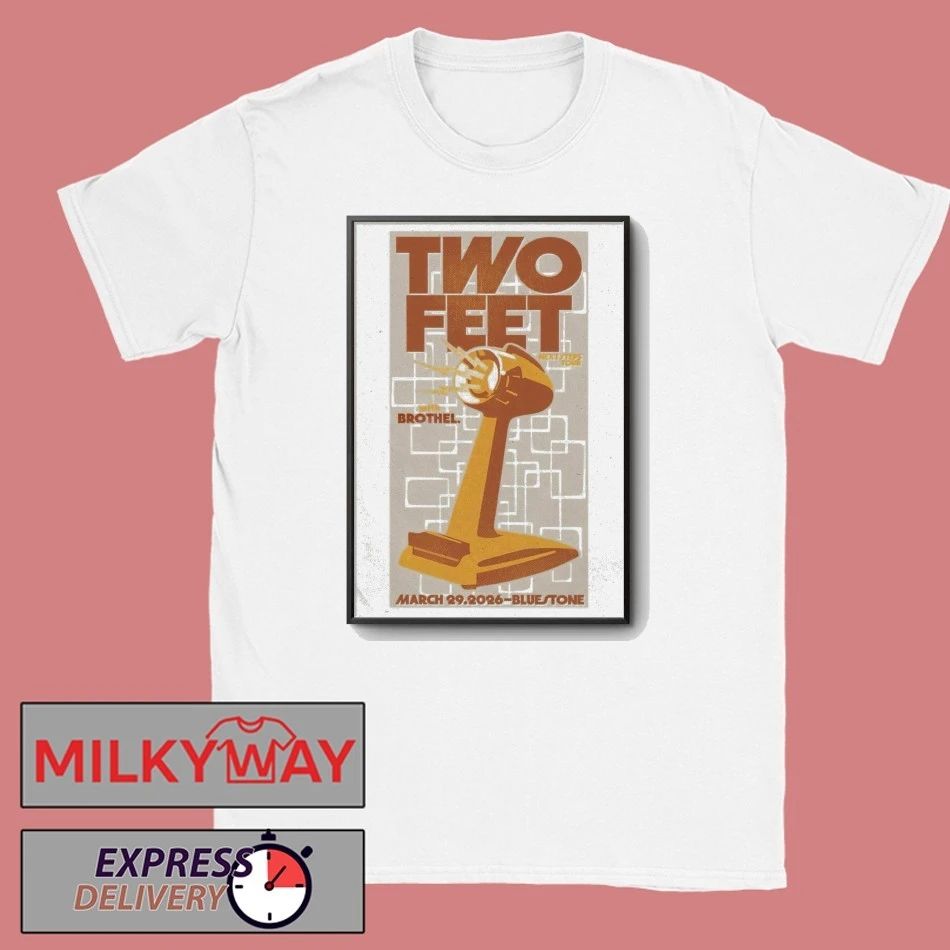 Two Feet Columbus The Bluestone, 29 Mar 2026 Poster shirt